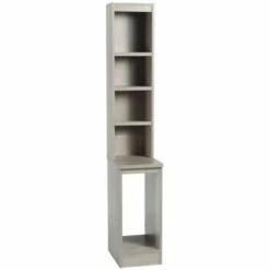 R White Computer Tower Storage With Overshelving 14 R White Computer Tower Storage With Overshelving -office furniture shop 1020800165