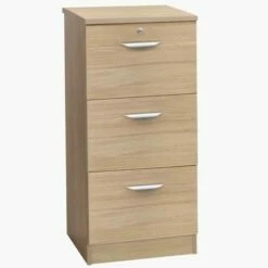 R White Filing Cabinet 3 Drawer M-3DF H1032xW479xD540mm 21 R White Filing Cabinet 3 Drawer M-3DF H1032xW479xD540mm -office furniture shop 1020800192