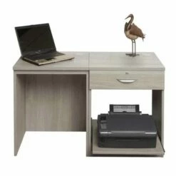 R White Home Office Desk Set With Drawer 14 R White Home Office Desk Set With Drawer -office furniture shop 1020800208