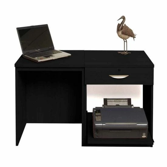 R White Home Office Desk Set With Drawer 8 R White Home Office Desk Set With Drawer - Image 6