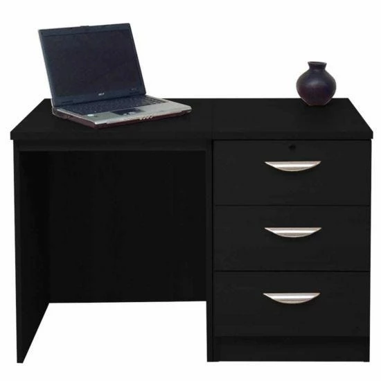 R White Home Office Desk With 3 Drawers 8 R White Home Office Desk With 3 Drawers - Image 6
