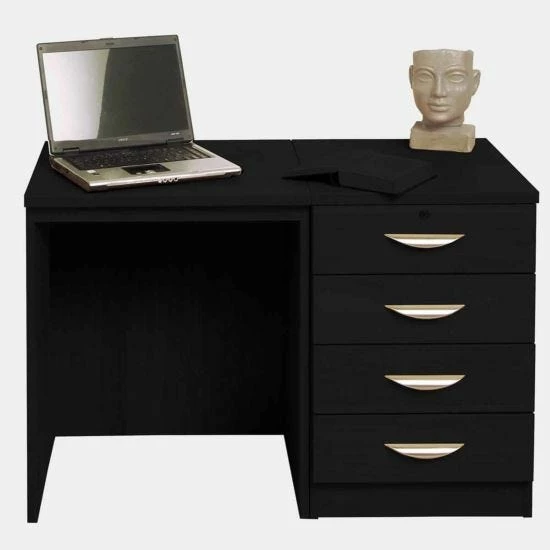 R White Home Office Desk Set With Four Drawers 8 R White Home Office Desk Set With Four Drawers - Image 6