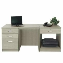 R White Home Office Furniture Desk Set With Drawers And Storage 14 R White Home Office Furniture Desk Set With Drawers And Storage -office furniture shop 1020800229