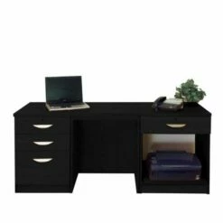 R White Home Office Furniture Desk Set With Drawers And Storage 17 R White Home Office Furniture Desk Set With Drawers And Storage -office furniture shop 1020800230