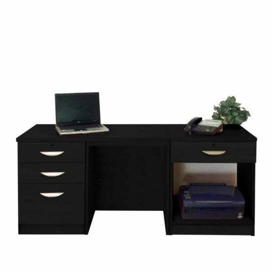 R White Home Office Furniture Desk Set With Drawers And Storage 8 R White Home Office Furniture Desk Set With Drawers And Storage - Image 6