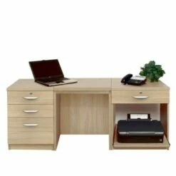 R White Home Office Furniture Desk Set With Drawers And Storage 20 R White Home Office Furniture Desk Set With Drawers And Storage -office furniture shop 1020800231