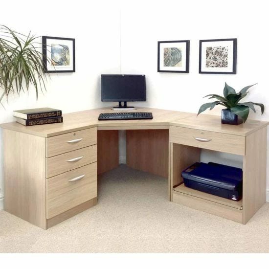 R White Home Office Corner Desk 12 R White Home Office Corner Desk - Image 10