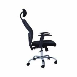 Premier Housewares Home Office Chair With Black Arms And 5-wheeler Base -office furniture shop 1023000004 3