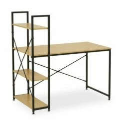 Premier Housewares Laxton Desk With Shelves
