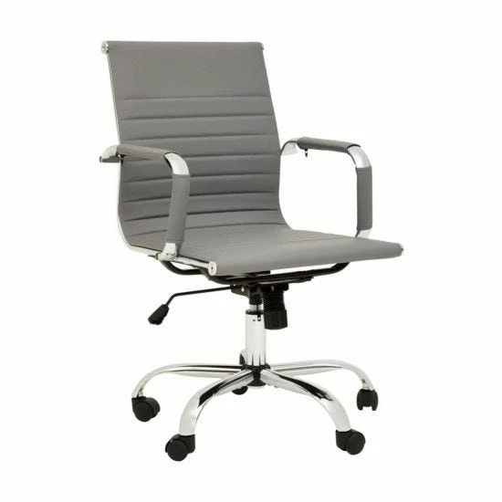 Premier Housewares Brent Mid Back Home Office Chair 3 Premier Housewares Brent Mid Back Home Office Chair