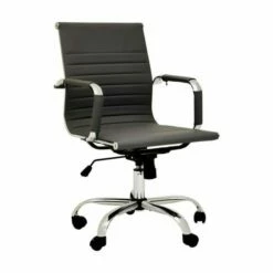 Premier Housewares Brent Mid Back Home Office Chair 18 Premier Housewares Brent Mid Back Home Office Chair -office furniture shop 1023000038 1
