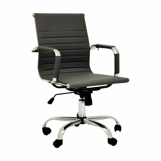 Premier Housewares Brent Mid Back Home Office Chair 9 Premier Housewares Brent Mid Back Home Office Chair - Image 7