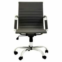 Premier Housewares Brent Mid Back Home Office Chair 19 Premier Housewares Brent Mid Back Home Office Chair -office furniture shop 1023000038 2