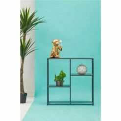 Premier Housewares Acero Metal Multi Shelf Unit 16 Premier Housewares Acero Metal Multi Shelf Unit -office furniture shop 1023000067 2