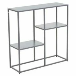 Premier Housewares Acero Metal Multi Shelf Unit 17 Premier Housewares Acero Metal Multi Shelf Unit -office furniture shop 1023000067 3
