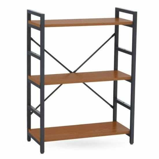 Premier Housewares Laxton 3 Tier Red Pomelo Shelf Unit 3 Premier Housewares Laxton 3 Tier Red Pomelo Shelf Unit