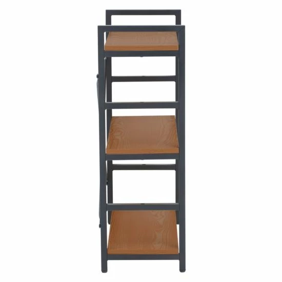 Premier Housewares Laxton 3 Tier Red Pomelo Shelf Unit 4 Premier Housewares Laxton 3 Tier Red Pomelo Shelf Unit - Image 2