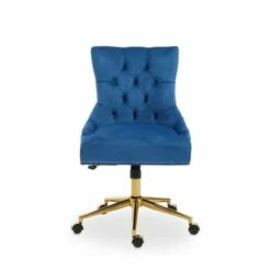 Premier Housewares Anita Velvet Home Office Chair 21 Premier Housewares Anita Velvet Home Office Chair -office furniture shop 1023000161 1