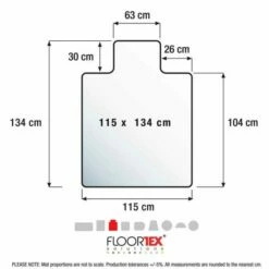 Floortex Cleartex Advantagemat Rectangular Chair Mat For Hard Floors 18 Floortex Cleartex Advantagemat Rectangular Chair Mat For Hard Floors -office furniture shop 1023050001 6