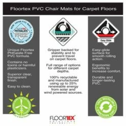 Floortex Cleartex Advantagemat Anti Microbial Chair Mat For Standard Pile Carpet 21 Floortex Cleartex Advantagemat Anti Microbial Chair Mat For Standard Pile Carpet -office furniture shop 1023050003 9