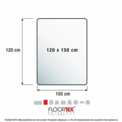 Floortex Ecotex Evolutionmat Large Rectangular Anti Slip Chair Mat For Polished Hard Floors -office furniture shop 1023050008 5