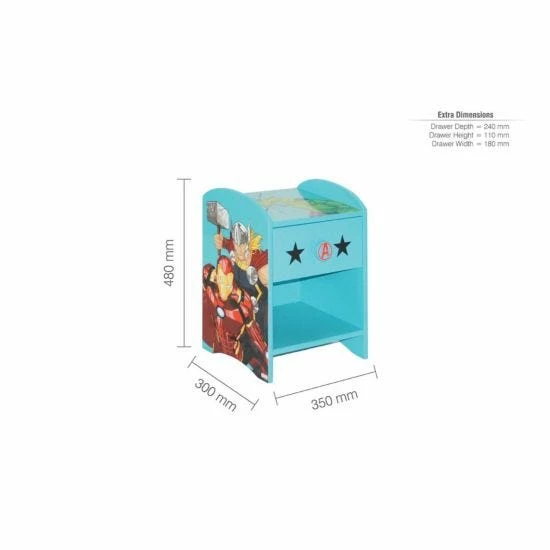 Marvel Avengers Bedside Table 12 Marvel Avengers Bedside Table - Image 10