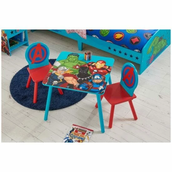 Marvel Avengers Table And Chairs 4 Marvel Avengers Table And Chairs - Image 2