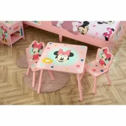 Birlea Disney Minnie Mouse Table And Two Chairs -office furniture shop 1026060014 1