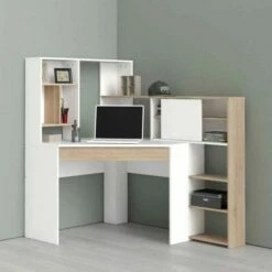 Function Plus Corner Desk With Multi-functional Unit -office furniture shop 1028000394 5