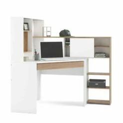 Function Plus Corner Desk With Multi-functional Unit -office furniture shop 1028000394 6