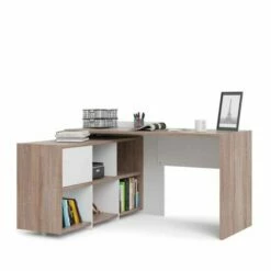 Function Plus Desk With 6 Shelf Bookcase 15 Function Plus Desk With 6 Shelf Bookcase -office furniture shop 1028000396 6