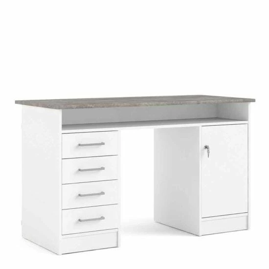Function Plus Desk With 4 Drawers And 1 Door 3 Function Plus Desk With 4 Drawers And 1 Door