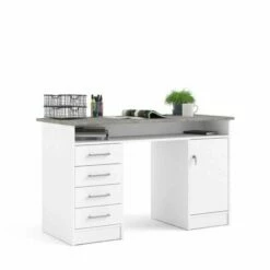 Function Plus Desk With 4 Drawers And 1 Door 17 Function Plus Desk With 4 Drawers And 1 Door -office furniture shop 1028000399 5