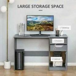 Modern Computer Desk W/ Drawers 14 Modern Computer Desk W/ Drawers -office furniture shop 1029001013 4