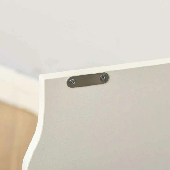 3 Tier Wooden Bookshelf Display Cabinet W/ Doors 10 3 Tier Wooden Bookshelf Display Cabinet W/ Doors - Image 8