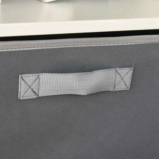 3 Tier Wooden Bookshelf Display Cabinet W/ Doors 9 3 Tier Wooden Bookshelf Display Cabinet W/ Doors - Image 7