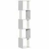 Modern 5-Tier Freestanding Bookcase -office furniture shop 1029001025