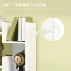 6-Tier Freestanding Decorative Bookshelf 12 6-Tier Freestanding Decorative Bookshelf -office furniture shop 1029001026 5