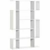 5-Tier Decorative Bookshelf Freestanding Storage Shelves -office furniture shop 1029001027