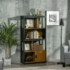 4-Tier Freestanding Bookcase