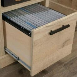 Teknik Office Executive Desk Prime Oak 12 Teknik Office Executive Desk Prime Oak -office furniture shop 1030000025 6