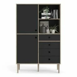 Rome Bookcase With 2 Doors And 4 Drawers 18 Rome Bookcase With 2 Doors And 4 Drawers -office furniture shop 1032000334 8