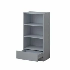 Bookcase With Three Shelves And Storage Drawer 17 Bookcase With Three Shelves And Storage Drawer -office furniture shop 1032000628 1