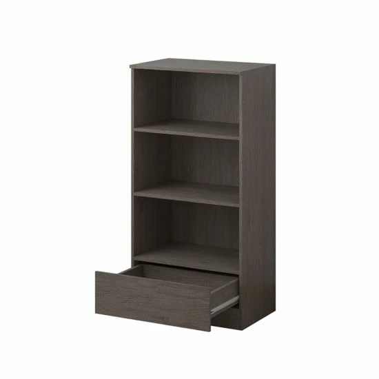 Bookcase With Three Shelves And Storage Drawer 12 Bookcase With Three Shelves And Storage Drawer - Image 10
