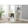 Whitby Desk With Shelves In White -office furniture shop 1032000704 20