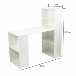Whitby Desk With Shelves In White 19 Whitby Desk With Shelves In White -office furniture shop 1032000704 28