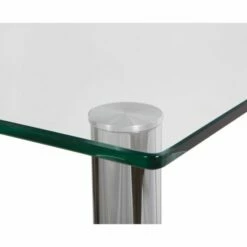 Teknik Office Crystal Glass Workstation Space Saving