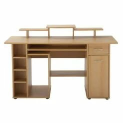 San Diego Wood Effect Workstation H910xW1420xD600mm 9 San Diego Wood Effect Workstation H910xW1420xD600mm -office furniture shop 1062095001