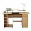 San Diego Wood Effect Workstation H910xW1420xD600mm -office furniture shop 1062095001 2