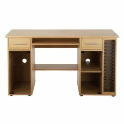 San Jose Wood Effect Workstation H750xW1350xD600mm 7 San Jose Wood Effect Workstation H750xW1350xD600mm -office furniture shop 1062095002